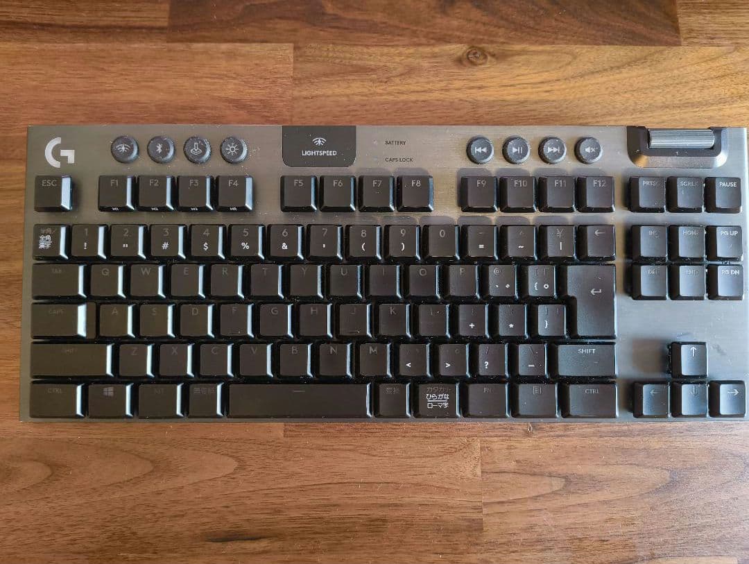 ゲーミングキーボード ロジクール G913TKL リニア ゲーミングキーボード リニア ブラック G913-TKL-LNBK [ワイヤレス