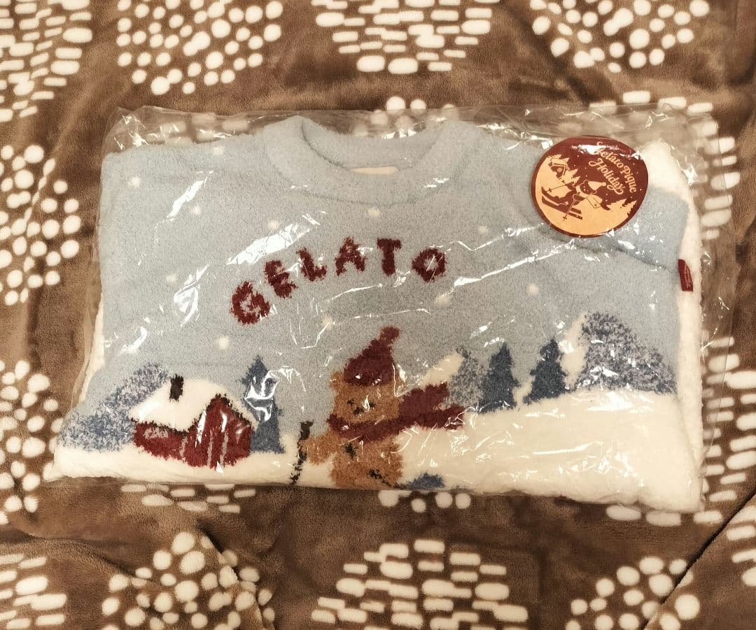gelato pique【HOLIDAY】スキーベアジャガードプルオーバー