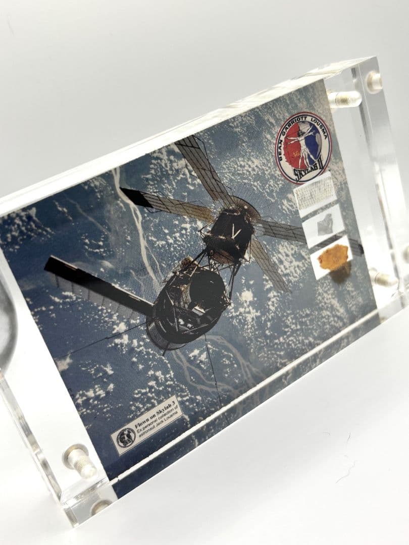 1973's☆NASA☆Skaylab 3☆実物パーツ片3種・ステッカー6枚 1973's