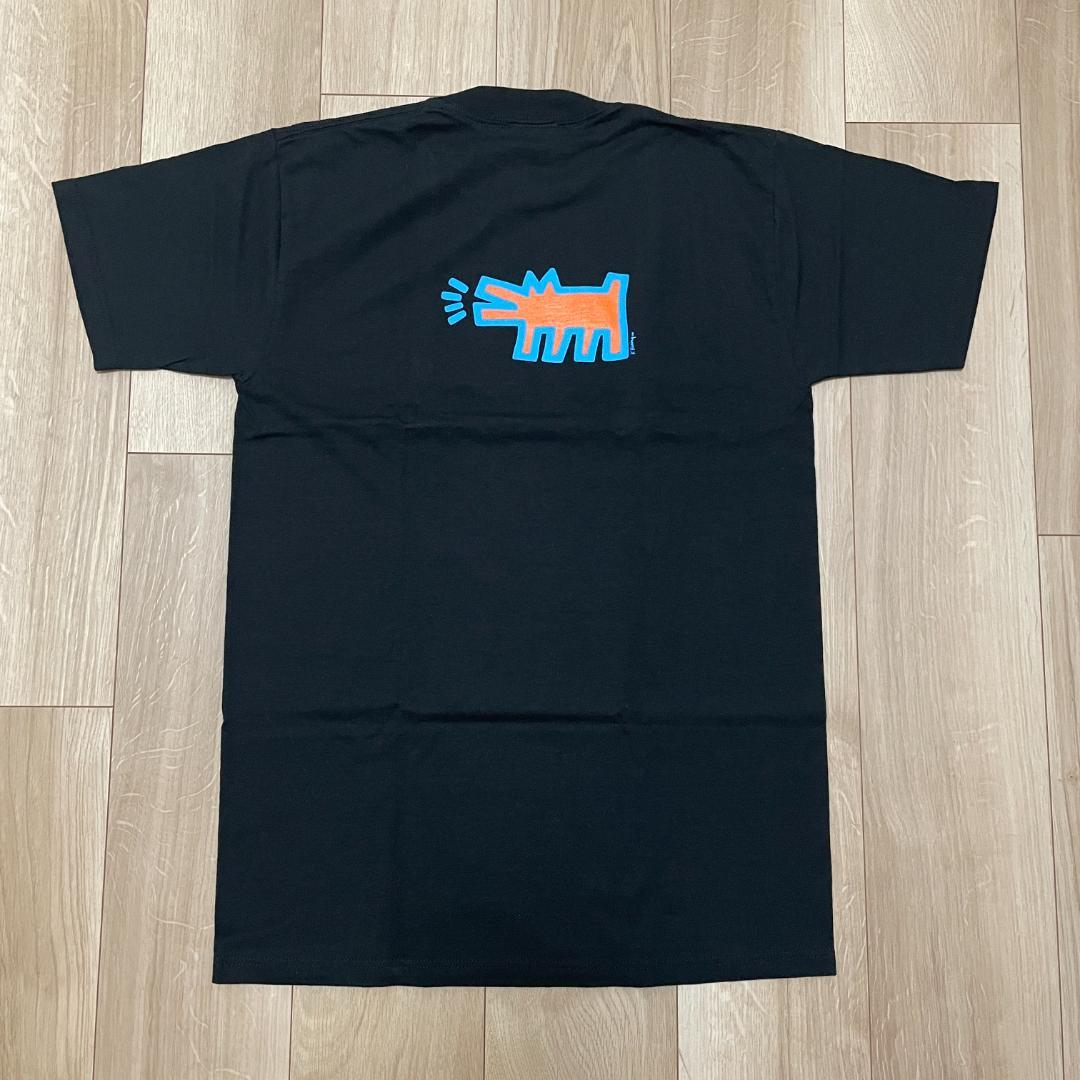 キースヘリング POPSHOP ビンテージTシャツ 黒 S 両面プリント - メルカリ