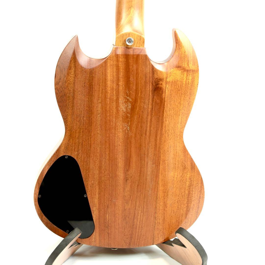 SGスタイル エレキギター　ドラゴンインレイ