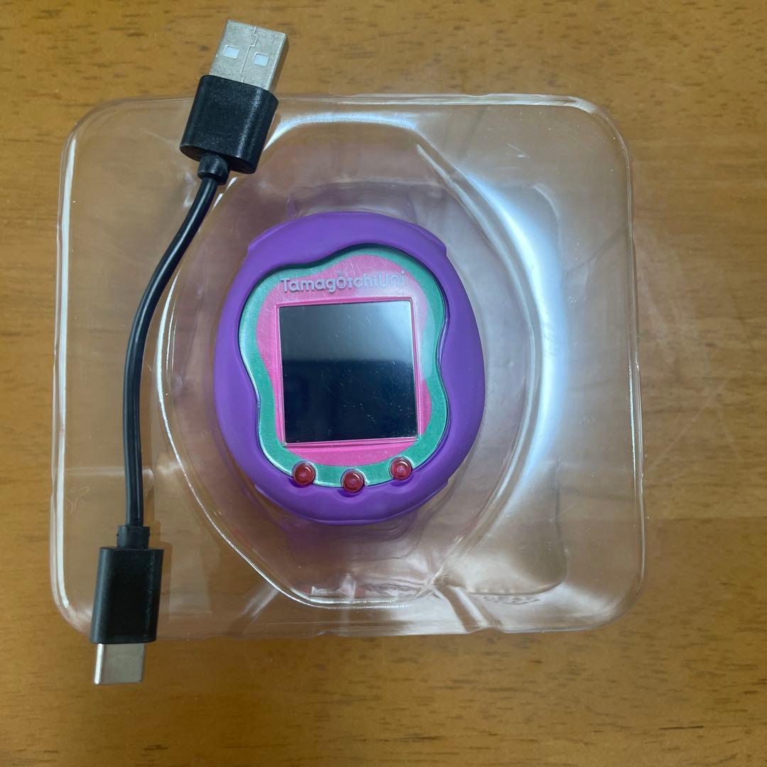 【人気！】たまごっちuni パープル　※動作確認済
