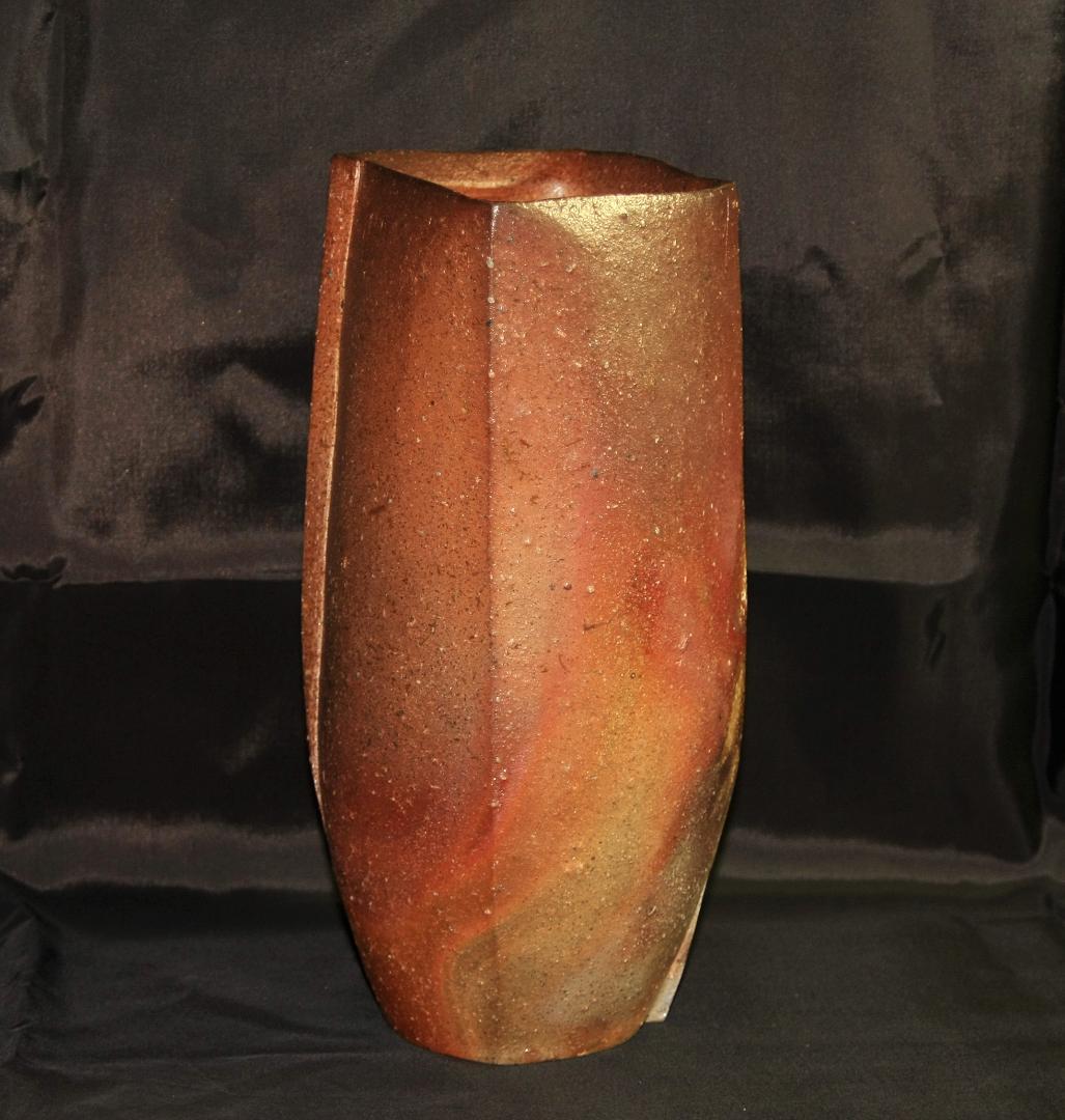 奥本丸味（工芸会正会員） 備前花入 M81 - winetouritalia.com