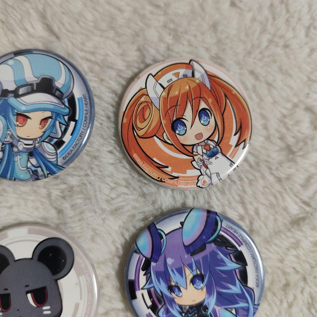 超次元ゲイム ネプテューヌ トレーディング缶バッジ Vol.3 (7個セット)