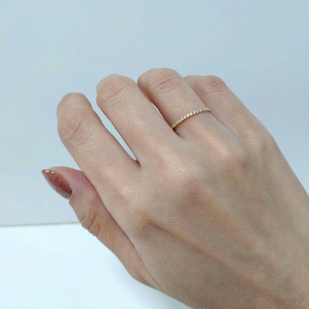 オレフィーチェ K18YG 8号 テネルフルエタニティリング