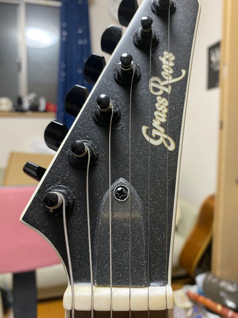 Grass Roots エレキギター マットブラック