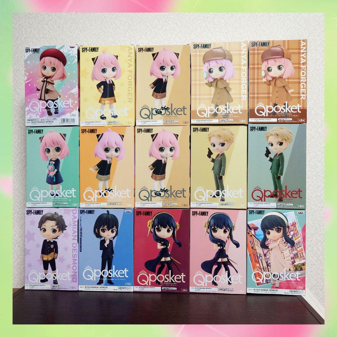SPY×FAMILY Qposket フィギュア 15体セット - メルカリ