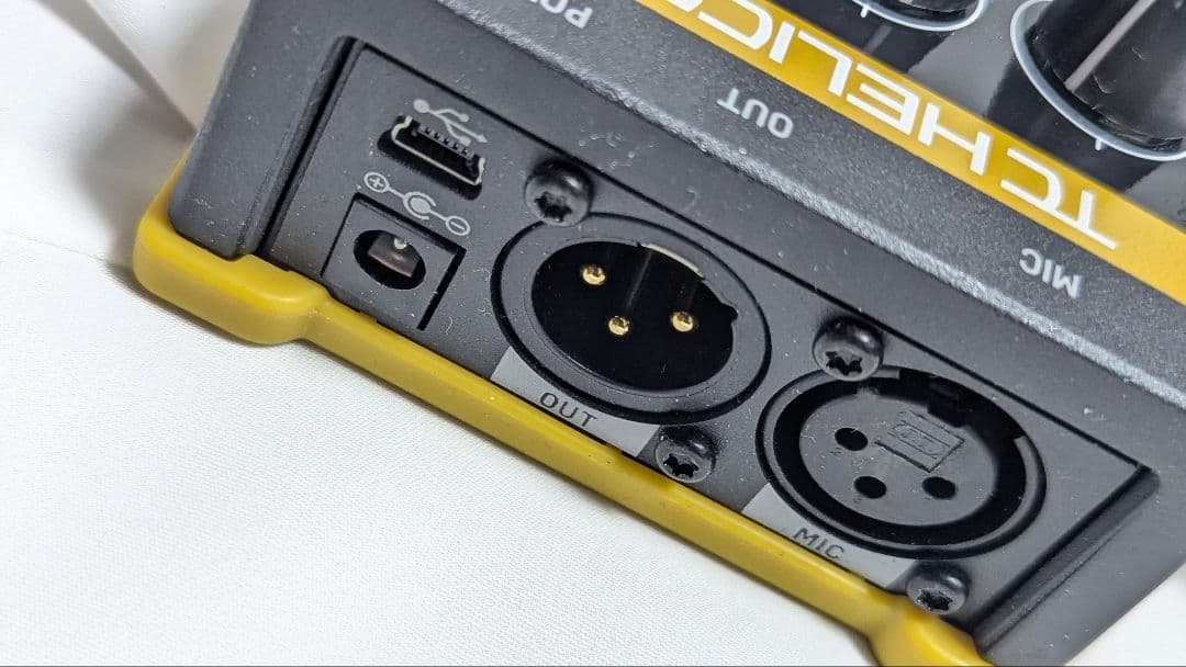 TC Helicon Voicetone T1 ボーカルエフェクター