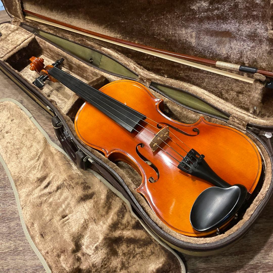 スズキバイオリン No.280 1991年製 4/4サイズ 虎杢 SUZUKI