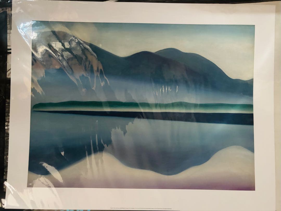 Georgia O'Keeffe Lake George 1922 希少ポスター｜Georgia O'Keeffe