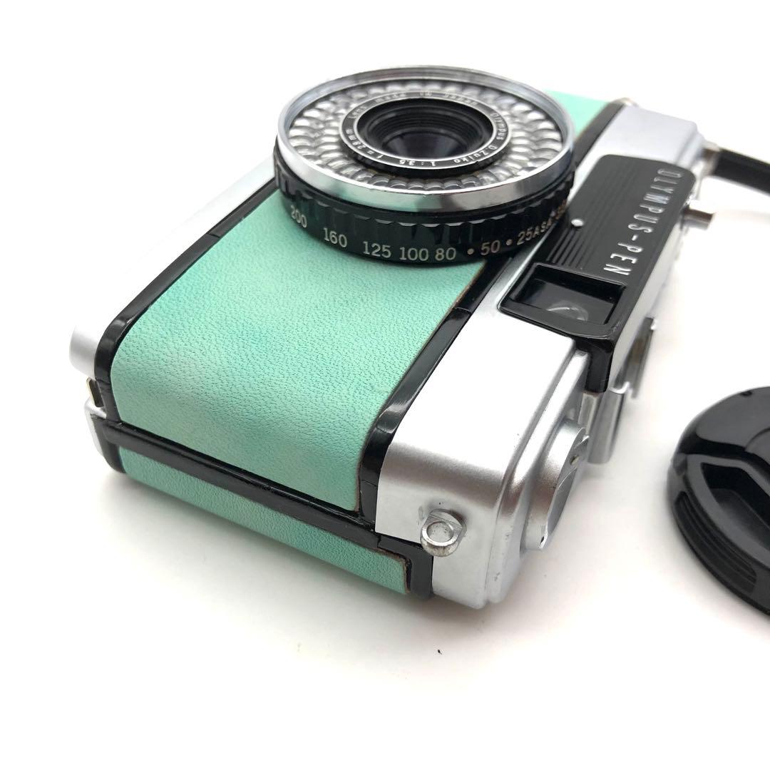 整備済・完動品】 OLYMPUS PEN EE-3 パステルブルー OLYMPUS PEN EE-3