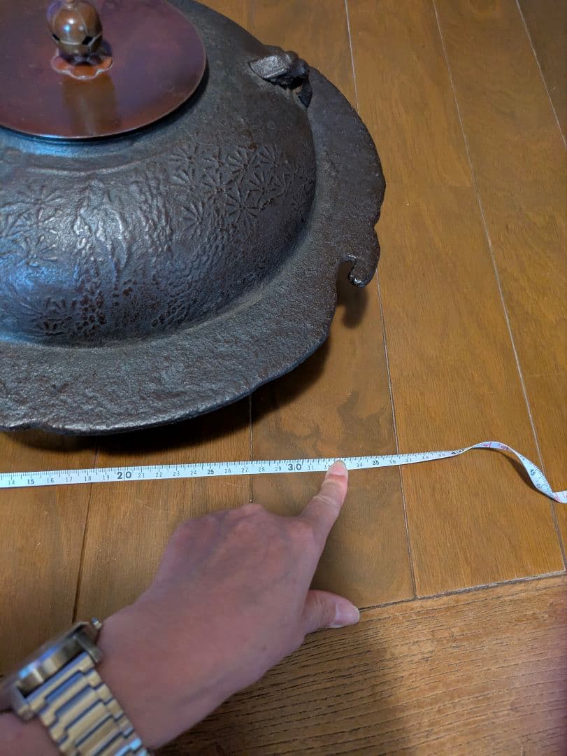 鋳鉄製 茶釜 松竹梅 - winetouritalia.com