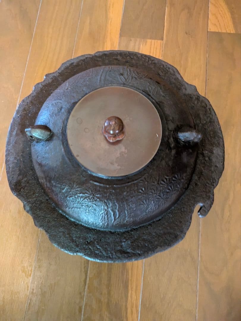 鋳鉄製 茶釜 松竹梅 - winetouritalia.com