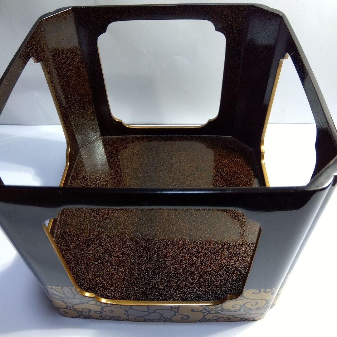 加賀蒔絵 時代祝い盃台 蒔絵松竹文熨斗の図 梨地 共箱 美品 - メルカリ