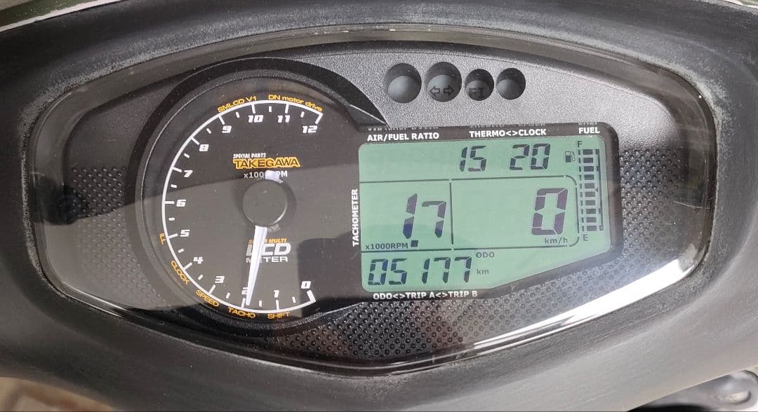 アドレスV125 武川マルチLCDメーター アドレスv125 CF46A SP武川