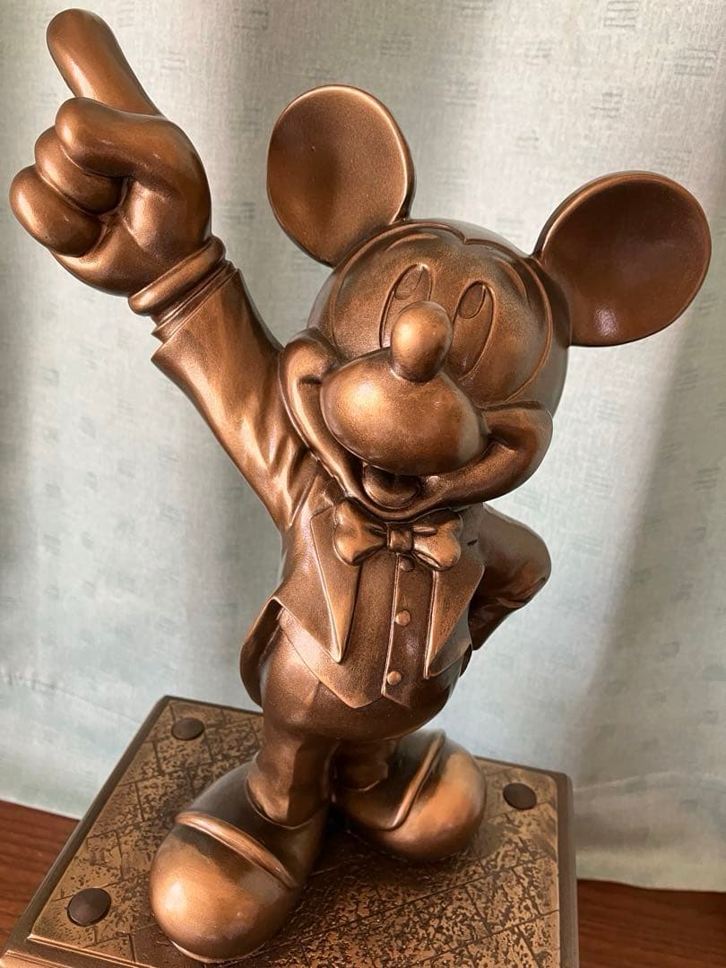非売品】ディズニーオーケストラー ブロンズ像 オルゴール 第一生命
