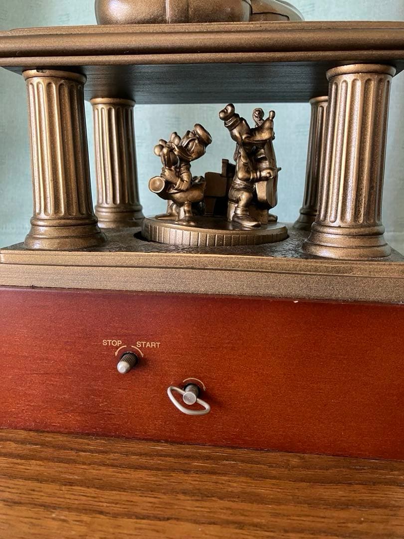 非売品】ディズニーオーケストラー ブロンズ像 オルゴール 第一生命