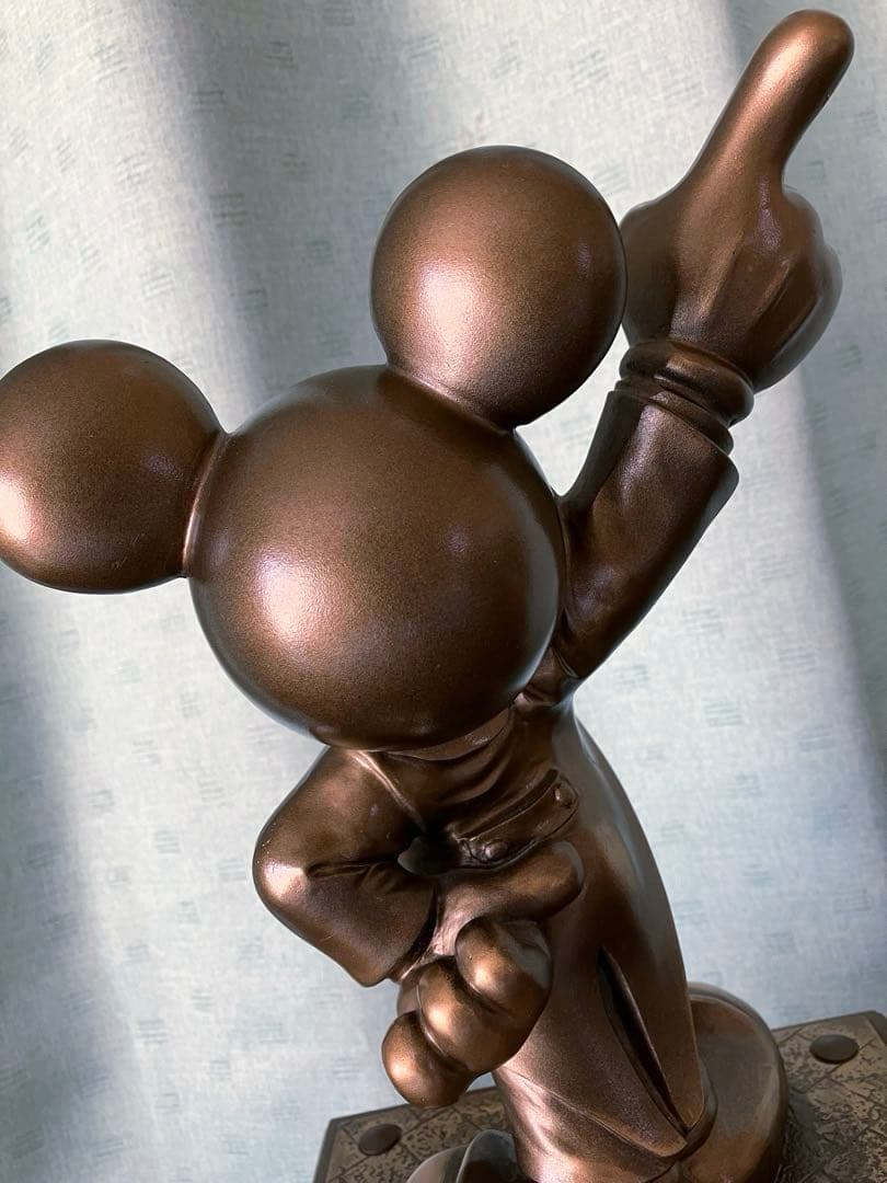 非売品】ディズニーオーケストラー ブロンズ像 オルゴール 第一生命