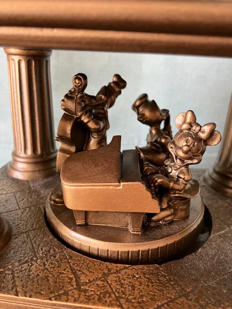 非売品】ディズニーオーケストラー ブロンズ像 オルゴール 第一生命