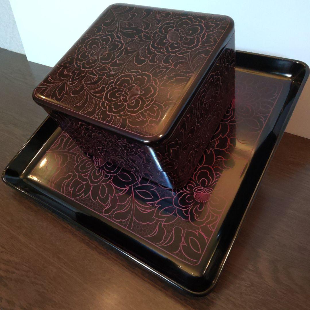 香炉 香合 風鎮 金彩 鉄仙 青粒 手描き 良山作 昭和当時物 陶磁器