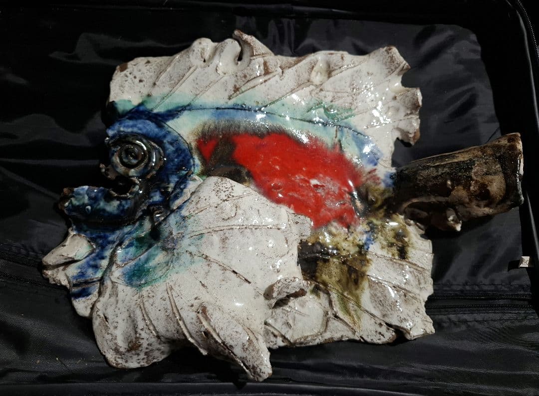 訳あり、森正、魚オブジェ 70's 