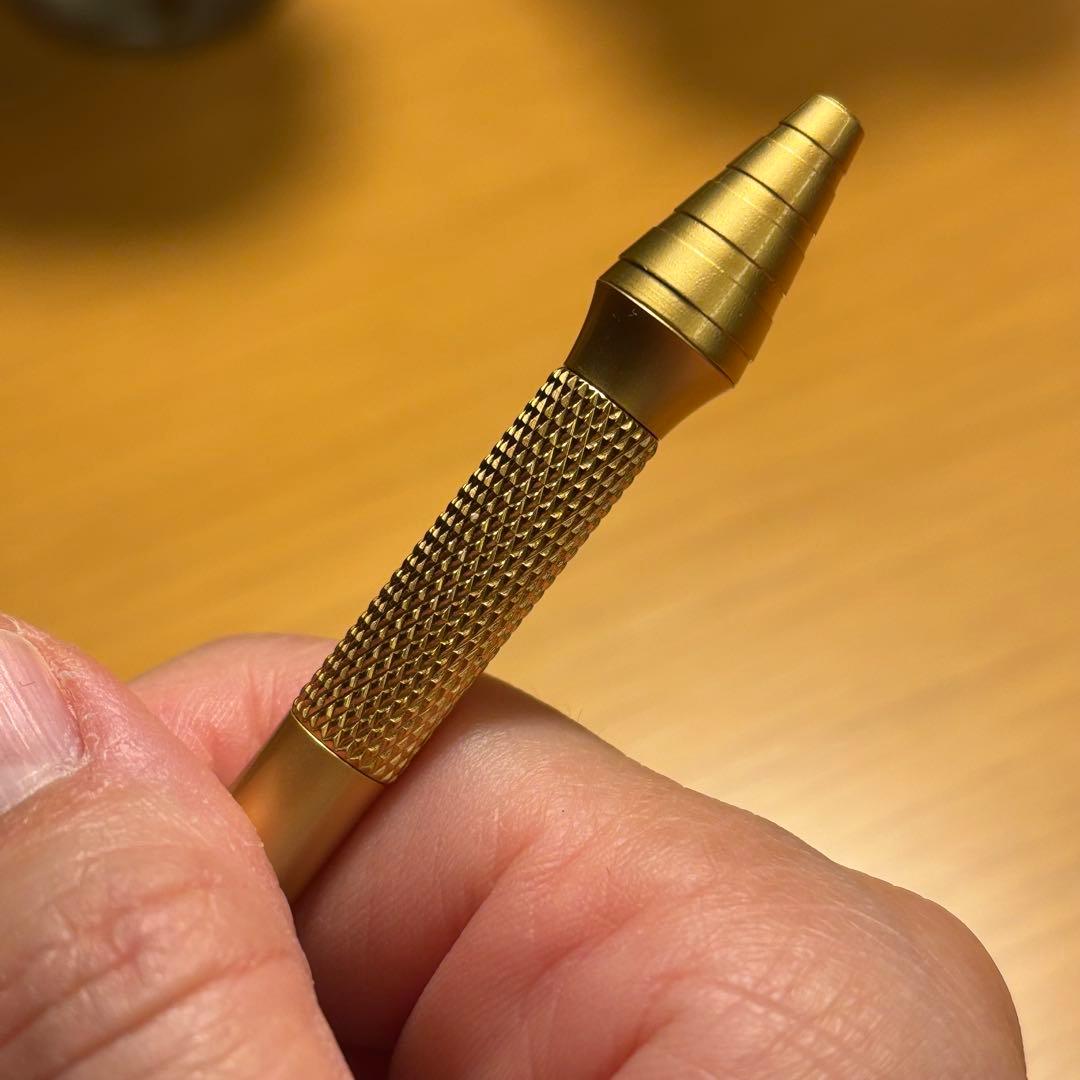 GLOBE-TROTTER グローブトロッター ゴールド ボールペン 真鍮