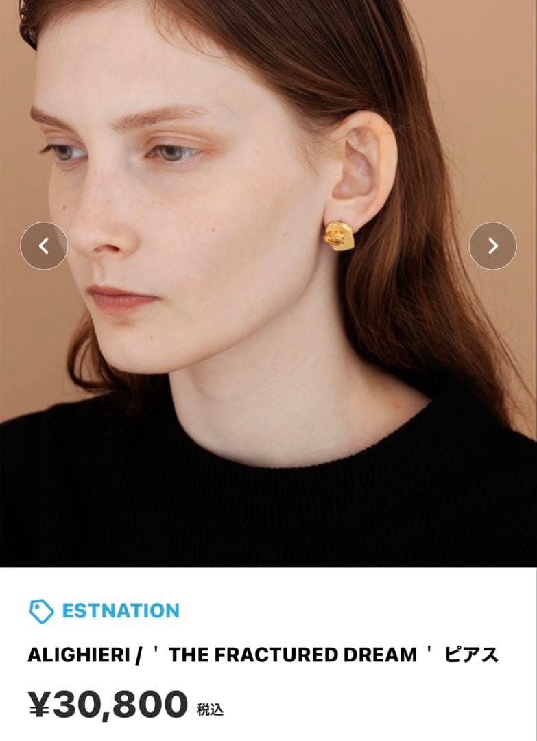 ALIGHIERI / THE FRACTURED DREAMピアス - メルカリ ALIGHIERI / THE