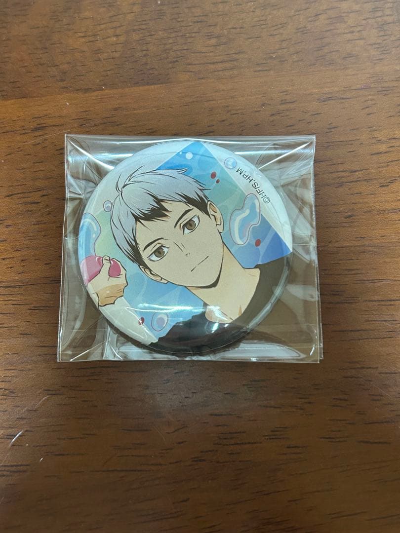 ハイキュー 水遊び 缶バッジ 北信介 - メルカリ