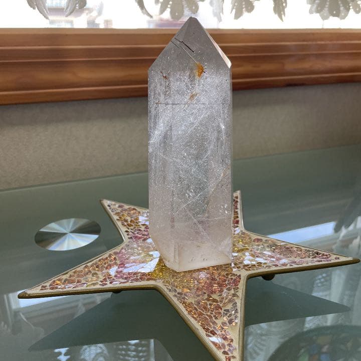 水晶 ポイント 水晶原石ポイント 180g 【公式通販】