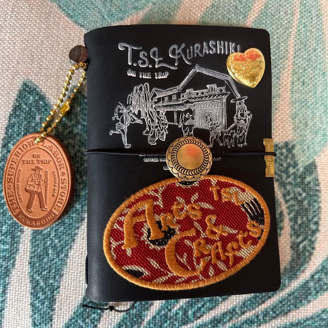 TSL倉敷カスタムトラベラーズノートパスポートサイズブラック