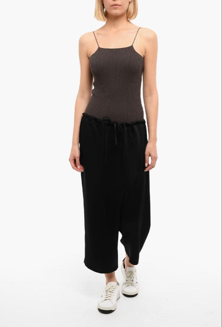 Ann Demeulemeester アシンメトリーパンツ - パンツオンライン 通販