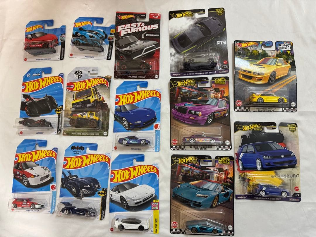 ホットウィール　42台 未開封 まとめ売り　ミニカー　マテル