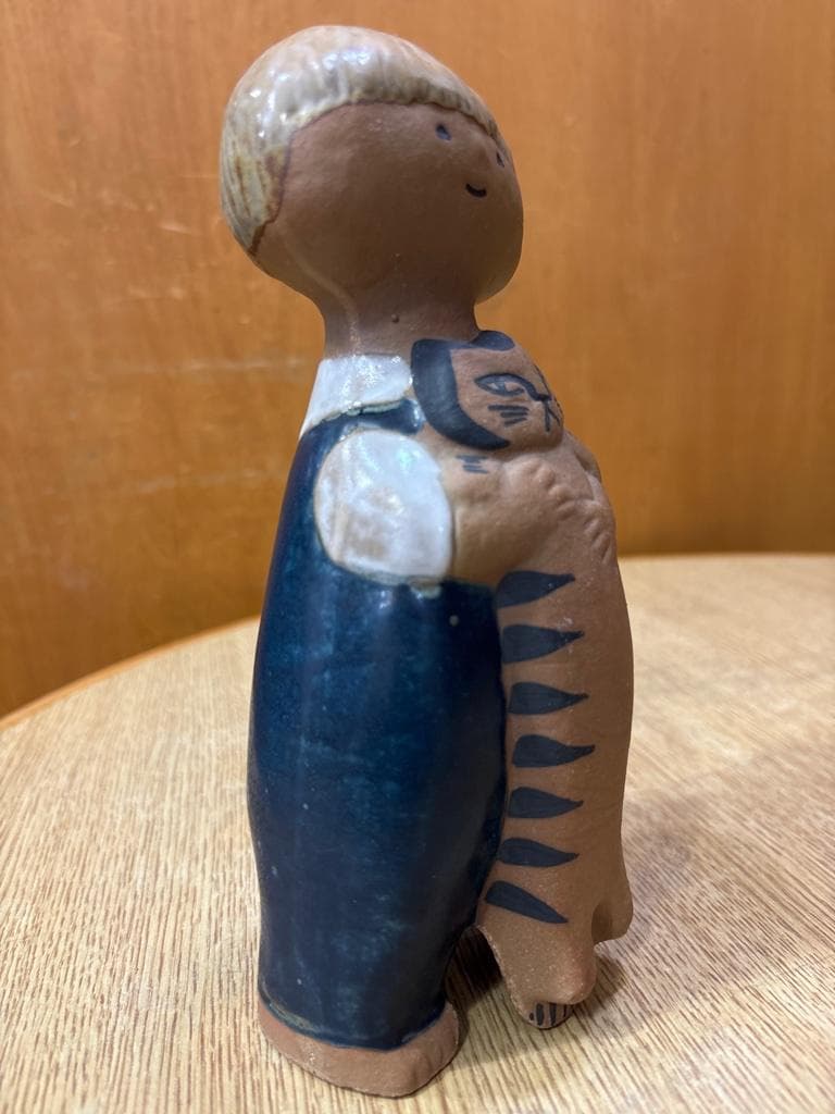 Lisa Larson リサラーソン UNGAR Pelle ペレ 少年と猫