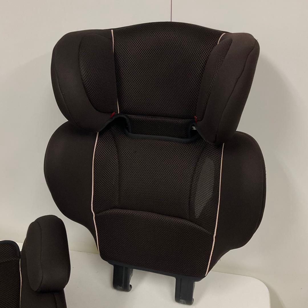 綺麗！LEAMAN リーマン ジュニアシート ハイバックジュニア 2点セット！