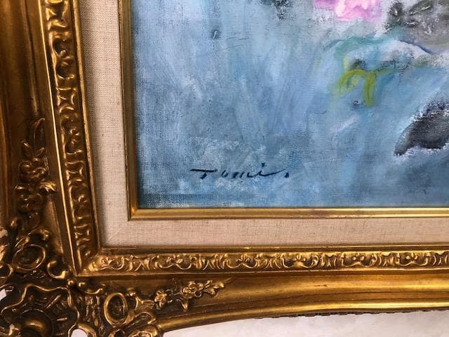 週末限定 価格❗️大型傑作☀️金 登美☀️油彩F20号◇評価 9.