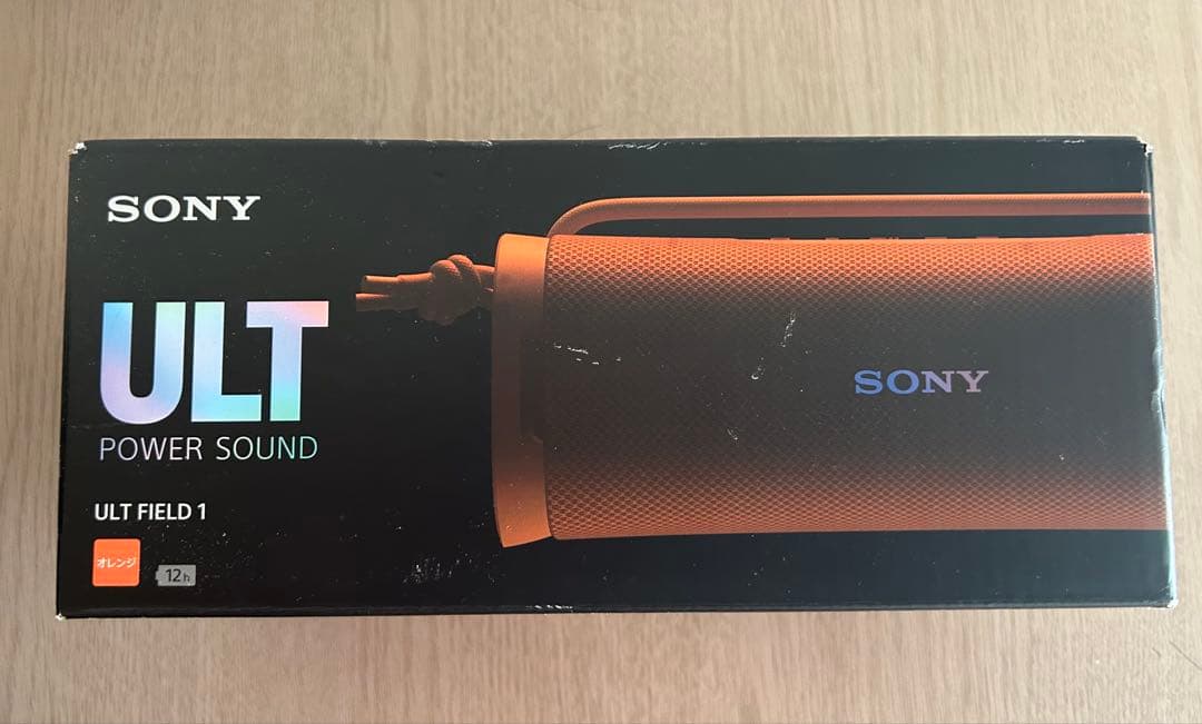 SONY ULT FIELD 1 ワイヤレススピーカー オレンジ - メルカリ