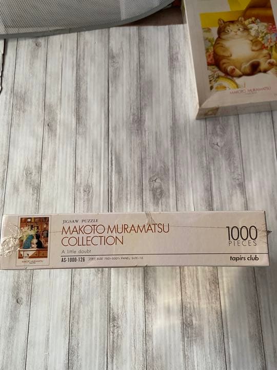 希少☆村松誠 ジグソーパズル1000P -A little doubt-