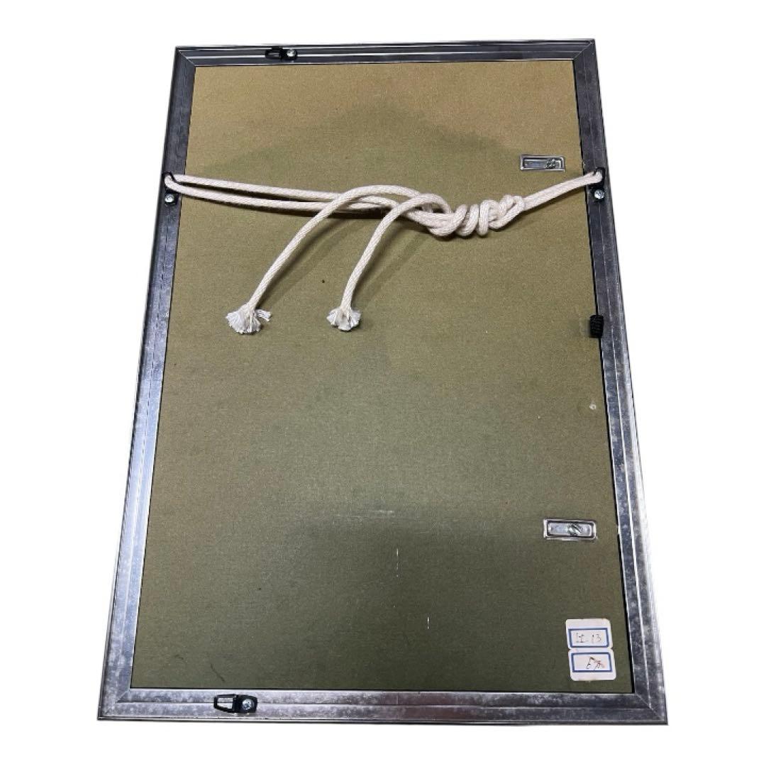 辻毅彦作 額入り 染付 陶板 日展会員 - メルカリ