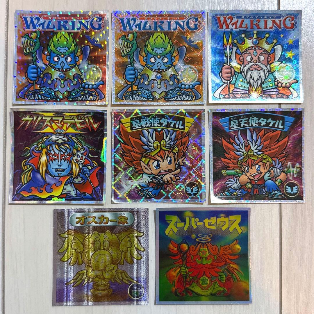 未使用品 ビックリマン2000 レア シール 8枚 まとめ売り キラキラ