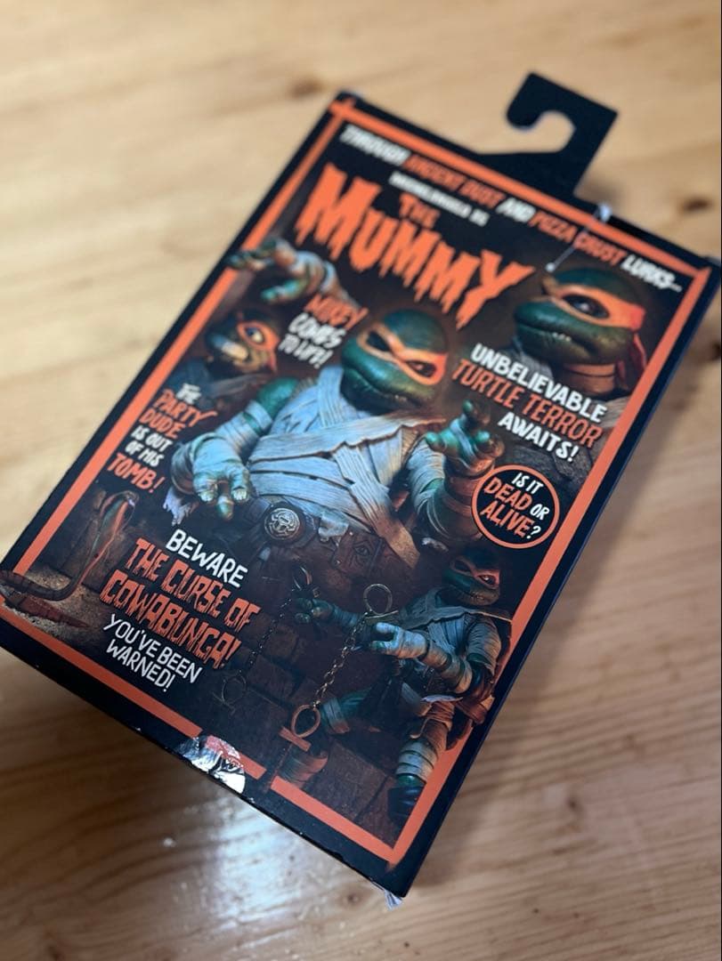 【新品未使用】NECA ミュータント・タートルズ マミー　ミケランジェロ