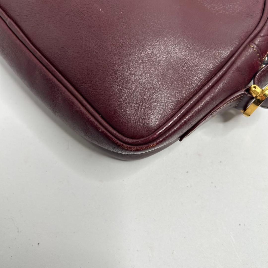 【良品✨】カルティエ　マストライン　ショルダーバッグ　カメラバッグ　2way