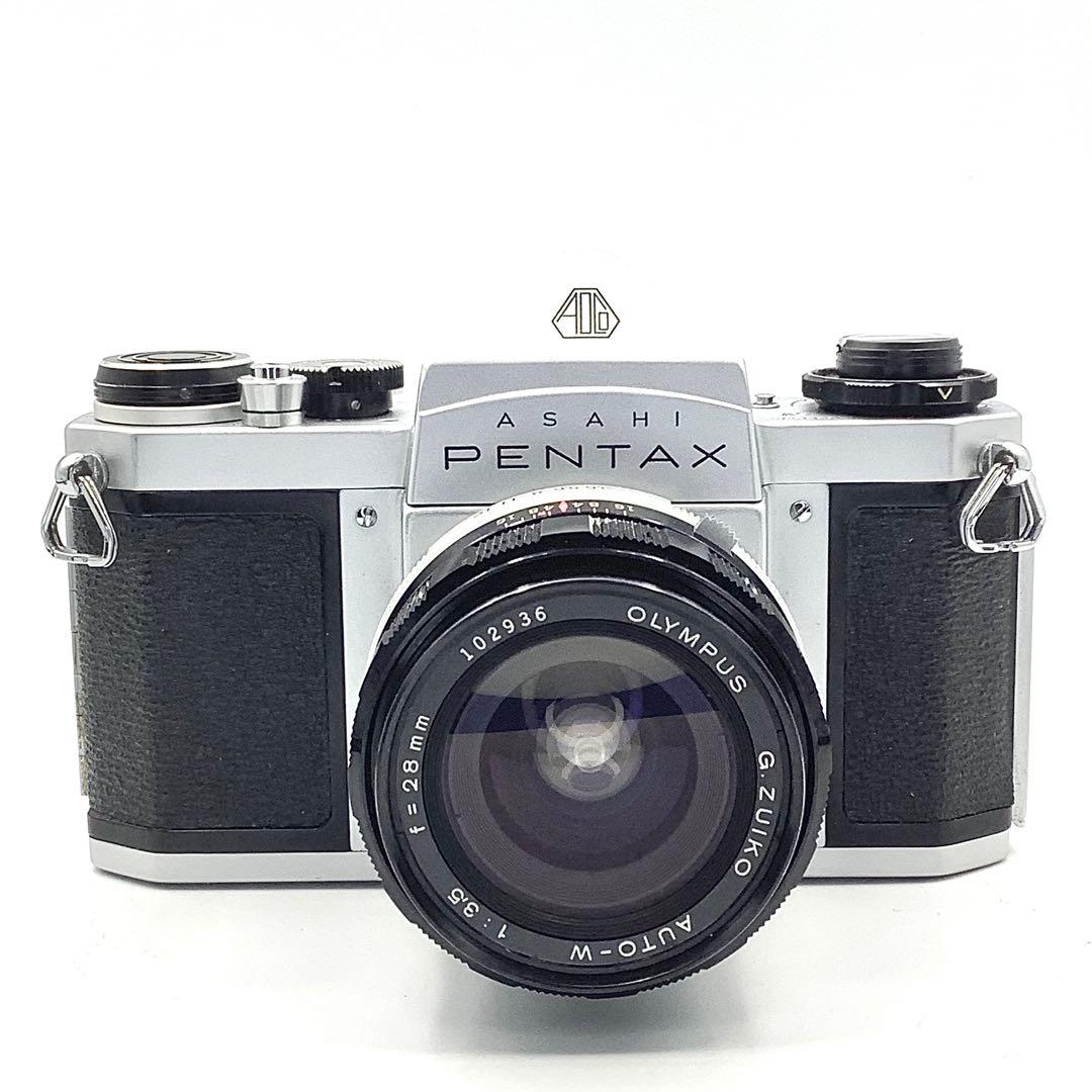 アサヒペンタックス SV／ G.ZUIKO AUTO-W 28mm f3.5 カメラ