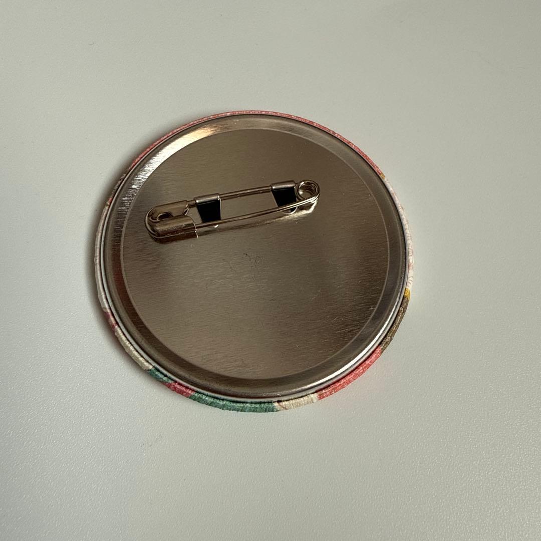 NARUTO j-world 絆 和紙 缶バッジ クシナ