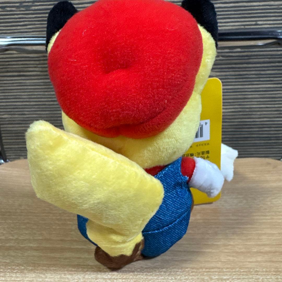 マリオピカチュウ MARIOPIKACHUぬいぐるみキーホルダー【レア・希少】