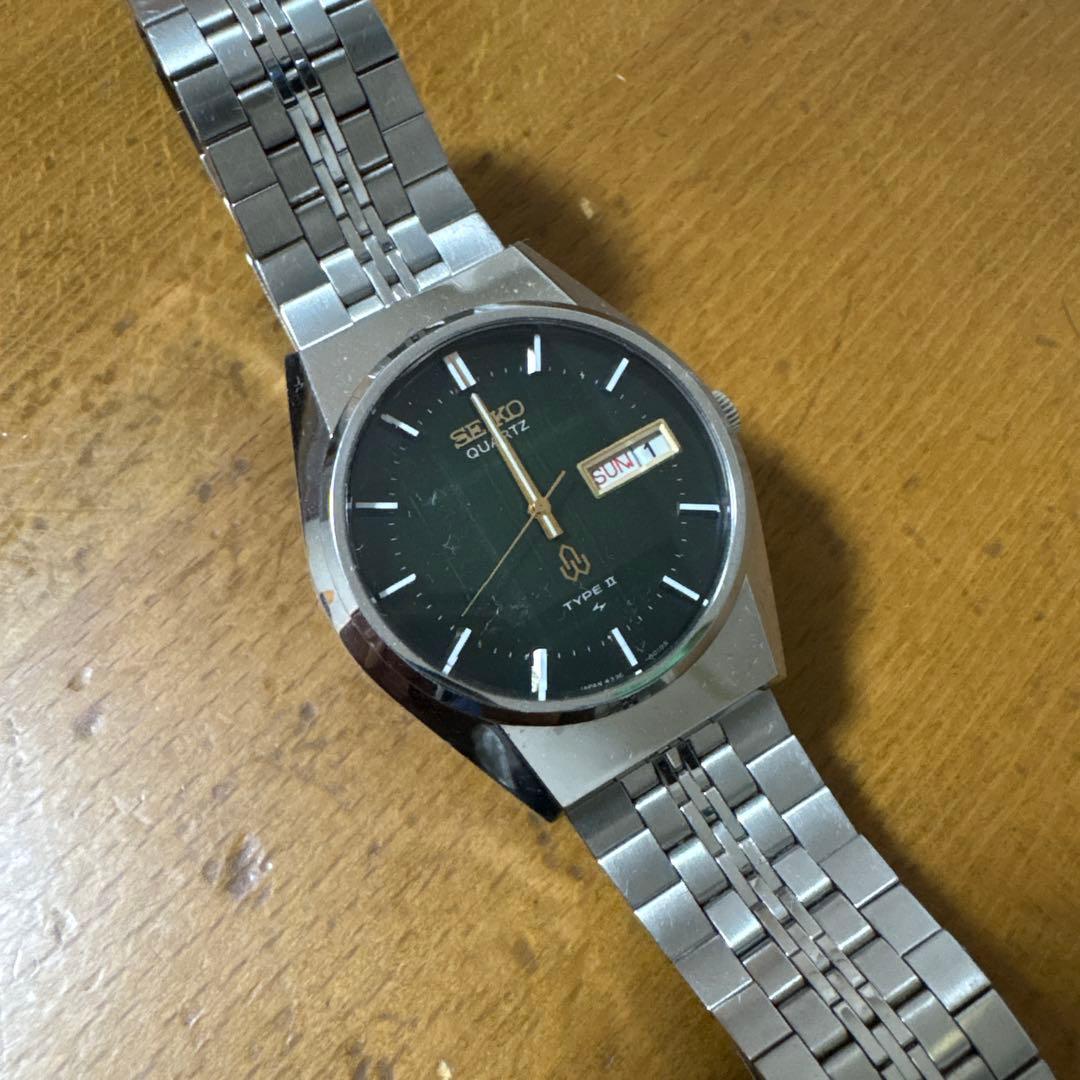 SEIKO TYPE II 4336-8060 メンズクォーツウォッチ