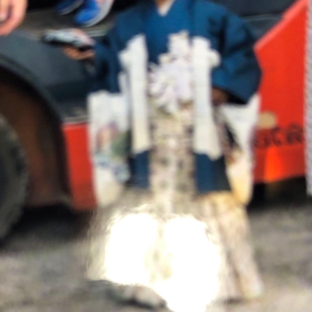 七五三　子供用袴　3歳　紺色