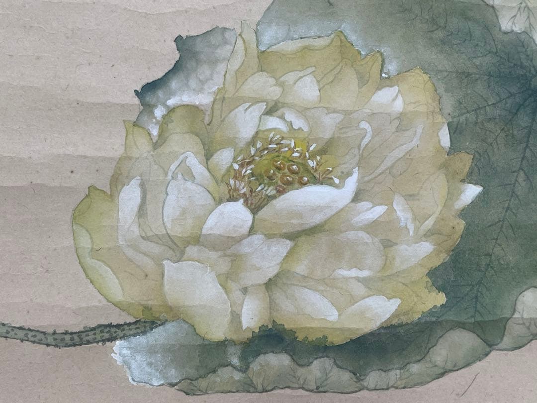 絵『疎影横斜小風清』