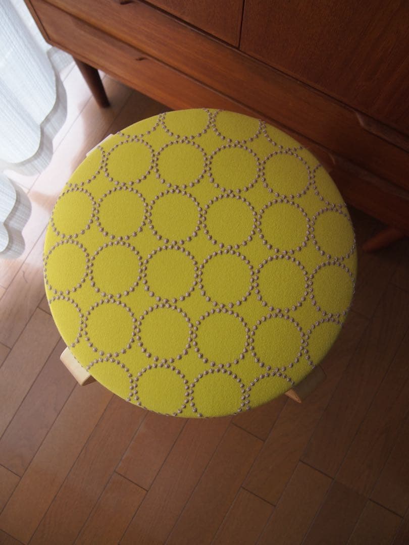 たきこさん専用 ミナペルホネン ハンドメイド スツール タンバリン 生地 チェア