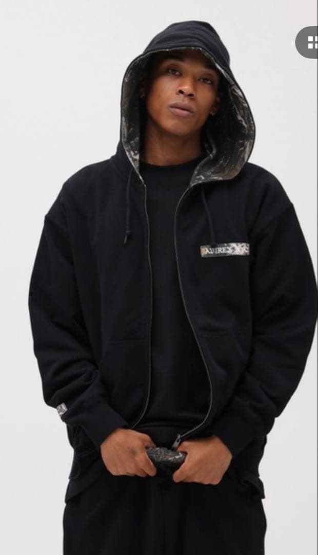 AVIREX カモフラージュフード パーカー