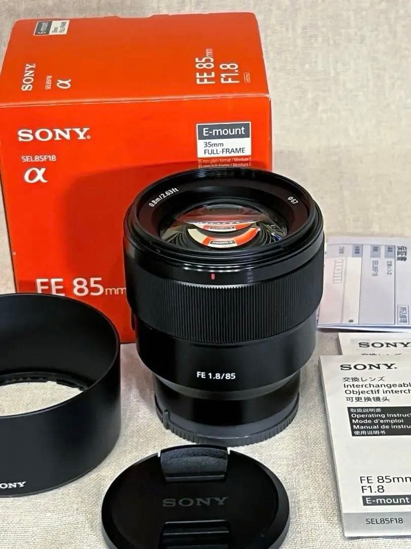 Sony FE 85mm F1.8 SEL85F18 美品 Sony FE 85mm f/1.8 Lens for Sony E SEL85F18/2 - Adorama